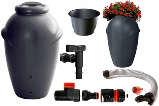 Nádrž na dažďovú vodu - Nádrž na dažďovú vodu Rolmarket Aquacan antracitová 360 l
